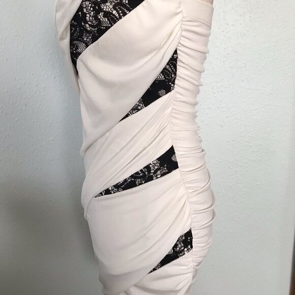 White & Black Party Dress - Picture 2 of 4
